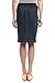 Rekucci Women’s Ease into Comfort Pull-On Stretch Denim Skirt – Soft Jean Fabric, Flattering Slim Fit, All-Day Comfort