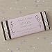 Wedding Favor Personalized Candy Bar Wrappers - Filigree