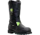 Men's John Deere 12 Insulated Waterproof Safety Toe Wellington