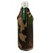 Bottle Sleeve aus Neopren klein (camouflage) - stylishe Hülle im Waffeldesign passend für 0,5 PET-Flaschen und tolle Geschenkidee