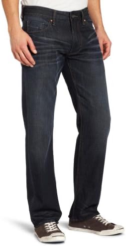 Union Jeans Men's Kentucky Straight Leg Jean in Glacier Rinse, Glacier Rinse, 40