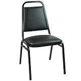 Advantage Black Banquet Stack Chair