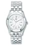 Victorinox Swiss Army Silver Stainless Band White Dial - Women's Watch 24663