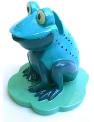 Frogs Themed Unique Novelty Decorative Eyeglasses Holder - Blue by