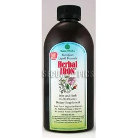 Herbal Iron Liquid 500ml 17 Ounces