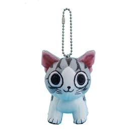 チーズスイートホーム ぬいぐるみキーチェーン「猫、ついてくる。」歩き