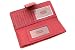 Paul & Taylor Genuine Leather Ladies' Checkbook Clutch Wallet With A Frame Clip Compartment
