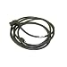 Interpower 70403060305 North American Cord Set, NEMA 5-15P Plug Type, Angled IEC 60320 C13 Connector Type, Black Plug Color, Black Cable Color, 13A Amperage, 125VAC Voltage, 3.05m Length