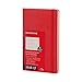 Moleskine 2016-2017 Weekly Planner, Horizontal, 18M, Large, Scarlet Red, Hard Cover (5 x 8.25)