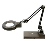 TABLE TOP DELUXE 5X MAGNIFIYING LAMP Black