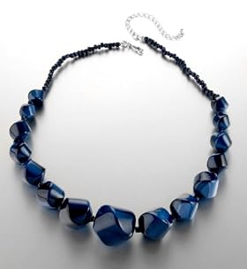 Ombre Pebble Collar Necklace