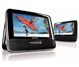 Philips Pd7012/37 Dual Screens Portable Lcd Dvd Player (7) (Personal Audio / Portable Dvd Players)