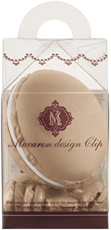 Macaroon design clip 12 pieces case clip set MC-12 Mocha (MO) / 25904