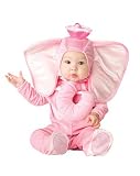 Lil Characters Unisex-baby Newborn Pink Elephant Costume