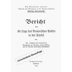 Bericht �ber die Lage des Armenischen Volkes in der T�rkei