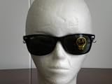 Ray Ban RB2132 Black Crystal Green 901L 55mm Sunglasses