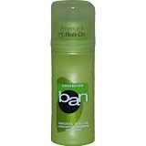 Ban Roll-On Antiperspirant Deodorant, Unscented, 3.5-Ounce Bottles (Pack of 3)