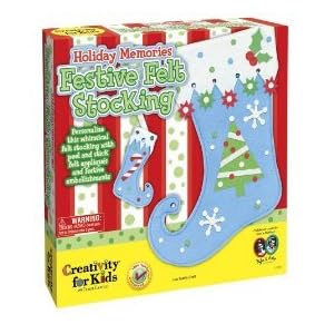 Faber-Castell Holiday Memories Festive Felt Stocking by 