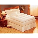 Pacific Coast® Luxe LoftTM Box Construction Feather Bed Full 54x75 inch 192oz