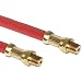 Alemite B317850-1 Grease Gun Hose, 12" Length, 4,800 psi Working Pressure, Elastomeric, 1/8" NPTF