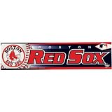 Boston Red Sox - Logo & Name Bumper Sticker MLB Pro Baseball