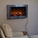 41YdIeSbObL. SL75  Witham Brown Wall Mounted Electric Fireplace