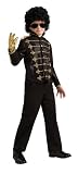 Michael Jackson Costume, Childs Deluxe Military Jacket, Black Costume 41YdIhnpoVL. SL160 Michael Jackson Costume, Childs Deluxe Military Jacket, Black Costume