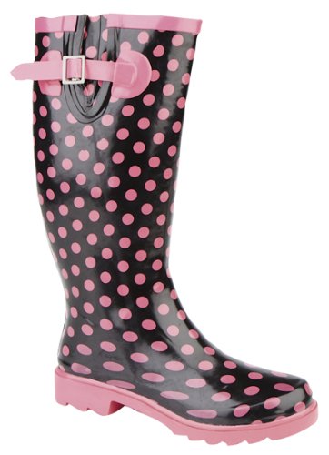 STORMWELL LADIES WELLIES, PINK DESIGN