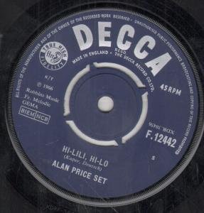 Alan Price Set - Hi-lili, Hi-lo - Zortam Music