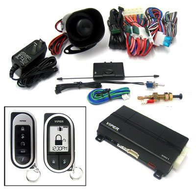 Viper 5901 - Viper Responder LC3 SST 2-Way LCD Pager Car Alarm with 1-Mile Range