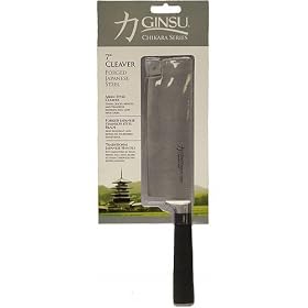 Ginsu 07100 Chikara Cleaver with Stainless Steel Blade by Ginsu