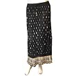 Crinkled Girl Gypsy Skirts Cotton Block Printed Size 12