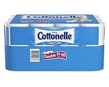 Cottonelle Clean Care Toilet Paper, Double Roll, 24-Count (Pack of 2)