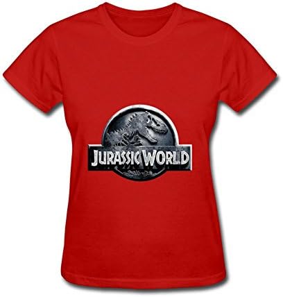 Boente Jurassic World Teaser Poster Women T-shirt Red M
