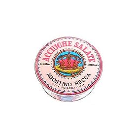 Recca Salted Anchovies - Net Weight 1lb. 12oz (Drained Weight 1lb. 3oz.)