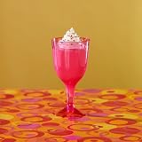 Hot Pink Plastic 8 oz. Wine Glasses (20 count)