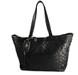 Prada Handbags (Black) Basketwoven Leather Tote BR3882
