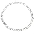 Chokers Silver Necklace Amulet Jewelry 5.25 Inches