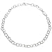 Chokers Silver Necklace Amulet Jewelry 5.25 Inches