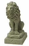 Emsco Group 2210 Poly Guardian Lion Statue Sand 28-Inch