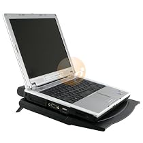 Eforcity Notebook Cooling Fan with Card Reader + USB Hub