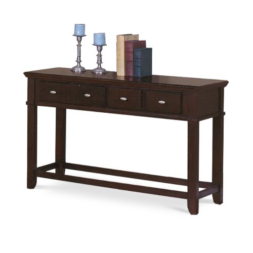 Espresso Foyer Entryway Wall Console Hall Table