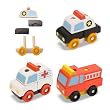 Melissa & Doug Stacking Emergency Vehicles