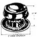 United States Hdwe. V-015C Plumbing Cap