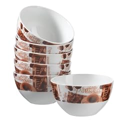 Domestic 922248 6 M�slischalen Latte Macchiato