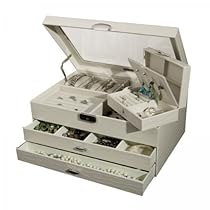 Alana White Mock Croc Jewelry Case with Travel Pack Alana White Mock Croc Jewelry Case with Travel Pack