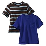 Infant Toddler Boys' Cherokee® Brown,Blue/Light Blue Short-sleeve 2 pk Ultimate Tee