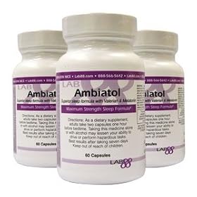 Ambiatol - BUY 2 GET 1 FREE - Effective Sleep - By Lab88 - Made in the USA