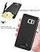 Taken Galaxy Note 7 Case - Full Coverage Dual Layer Card Slot Wallet Case with KickStand for Samsung Galaxy Note 7(Black)