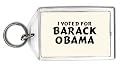 I voted for Barack Obama Keychain